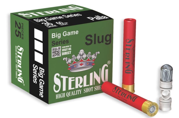 STERLING BIG GAME SERIES .410 RIFLED SLUG 10 GR 25RD BOXES - Win Repeating Arms Promotion